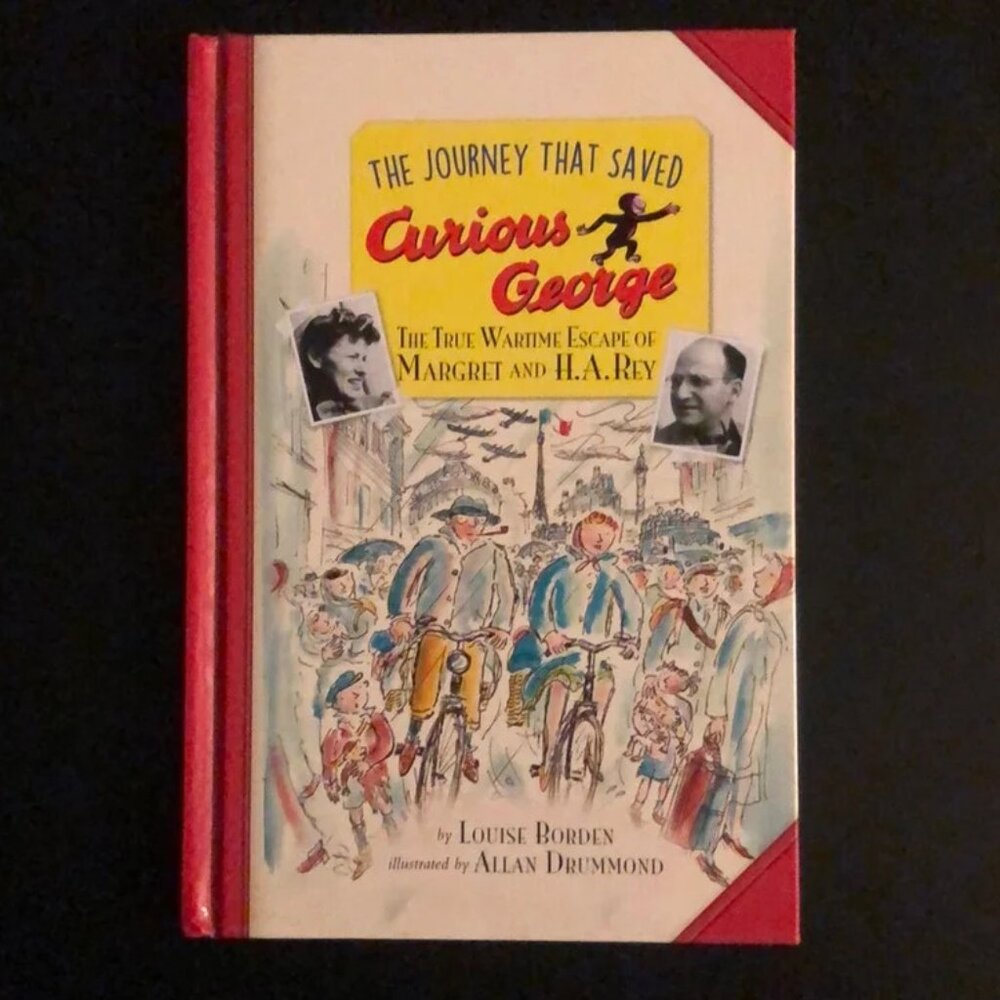 The Journey That Saved Curious George Young Readers Edition  -  Hardcover Book